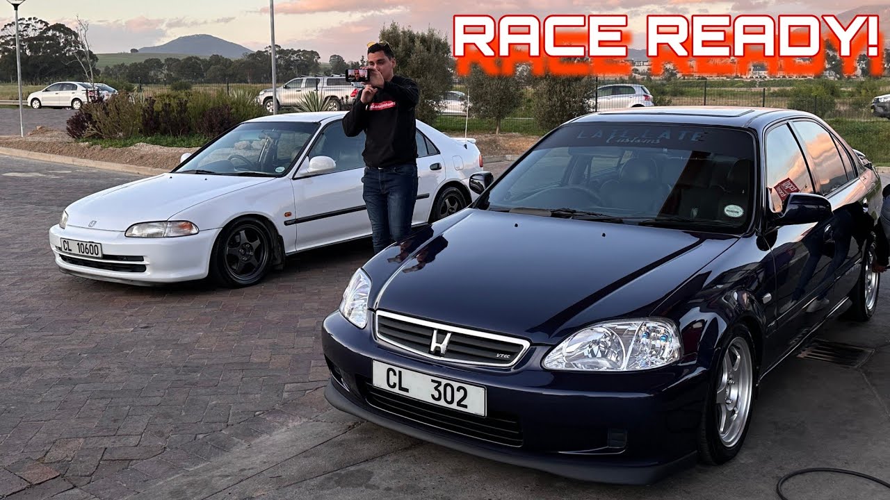 FIRST TIME RACING ON KILLARNEY with my B20 Vtec - Robot Racing!
