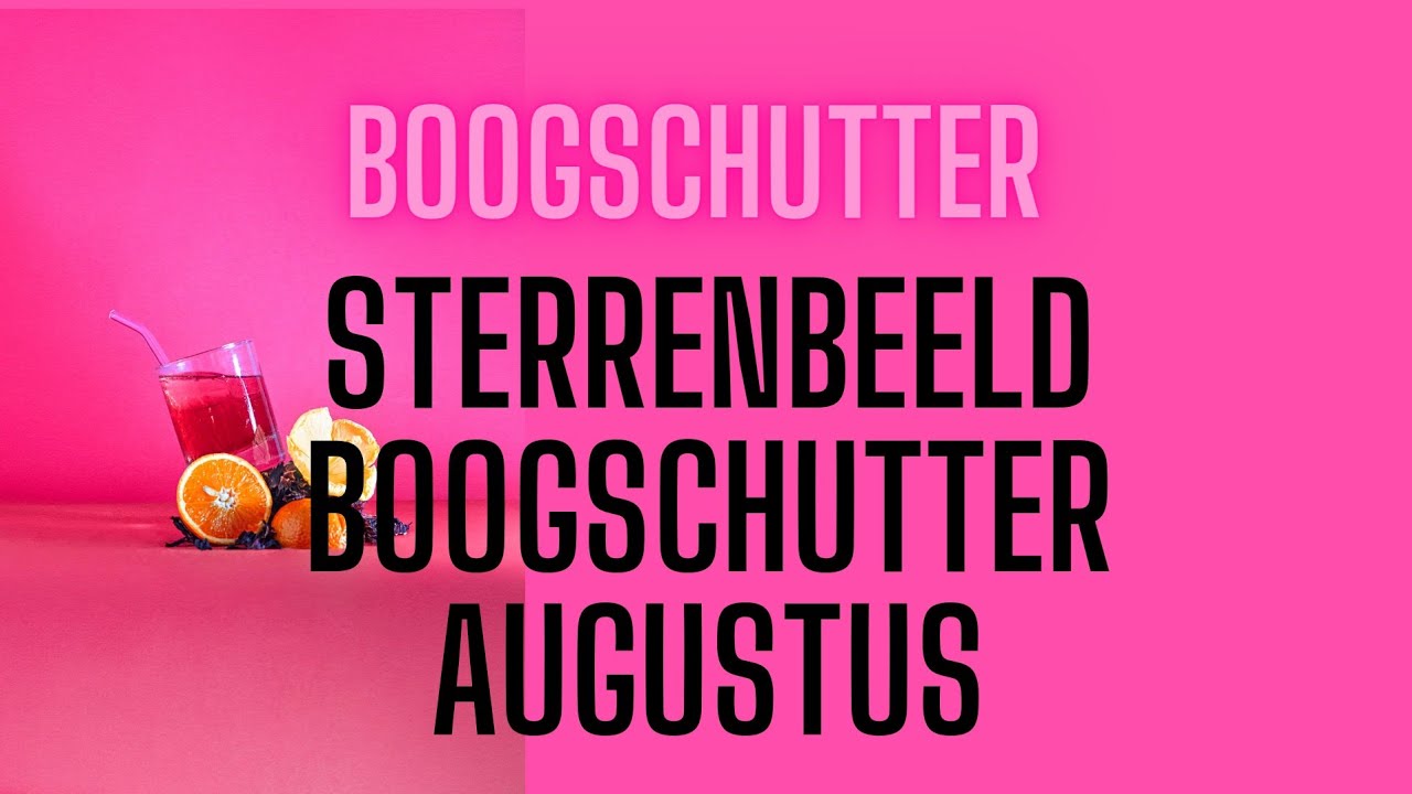 Sterrenbeeld BOOGSCHUTTER augustus 2023