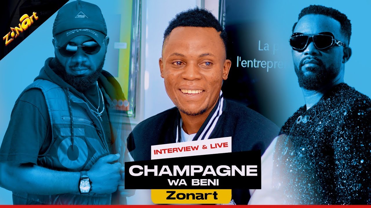 Vertige champagne chante Fally Ipupa, Koffi , Ferre Gola, JC KIBOMBO, innoss'B ( interview&live)