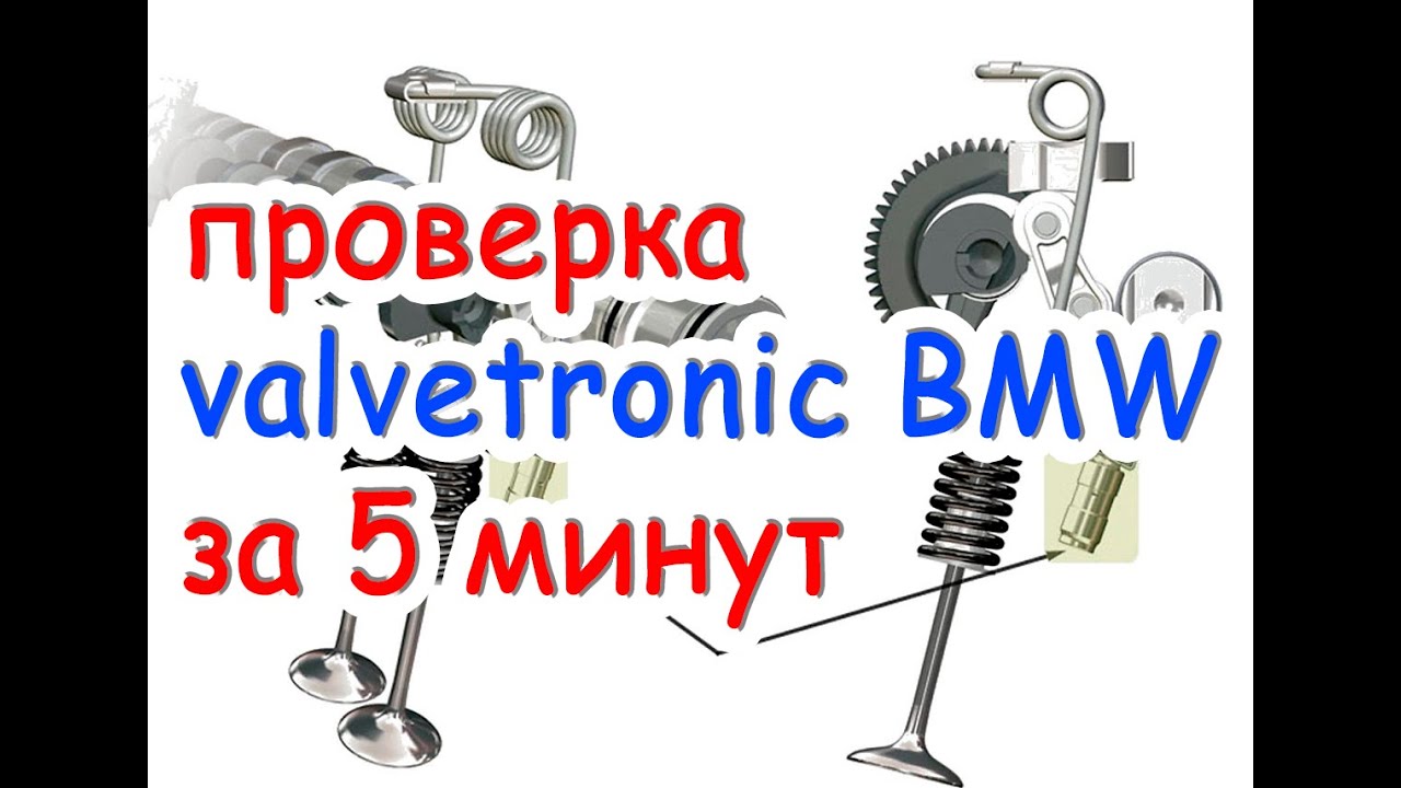 Диагностика вальветроник бмв за 5 минут своими руками