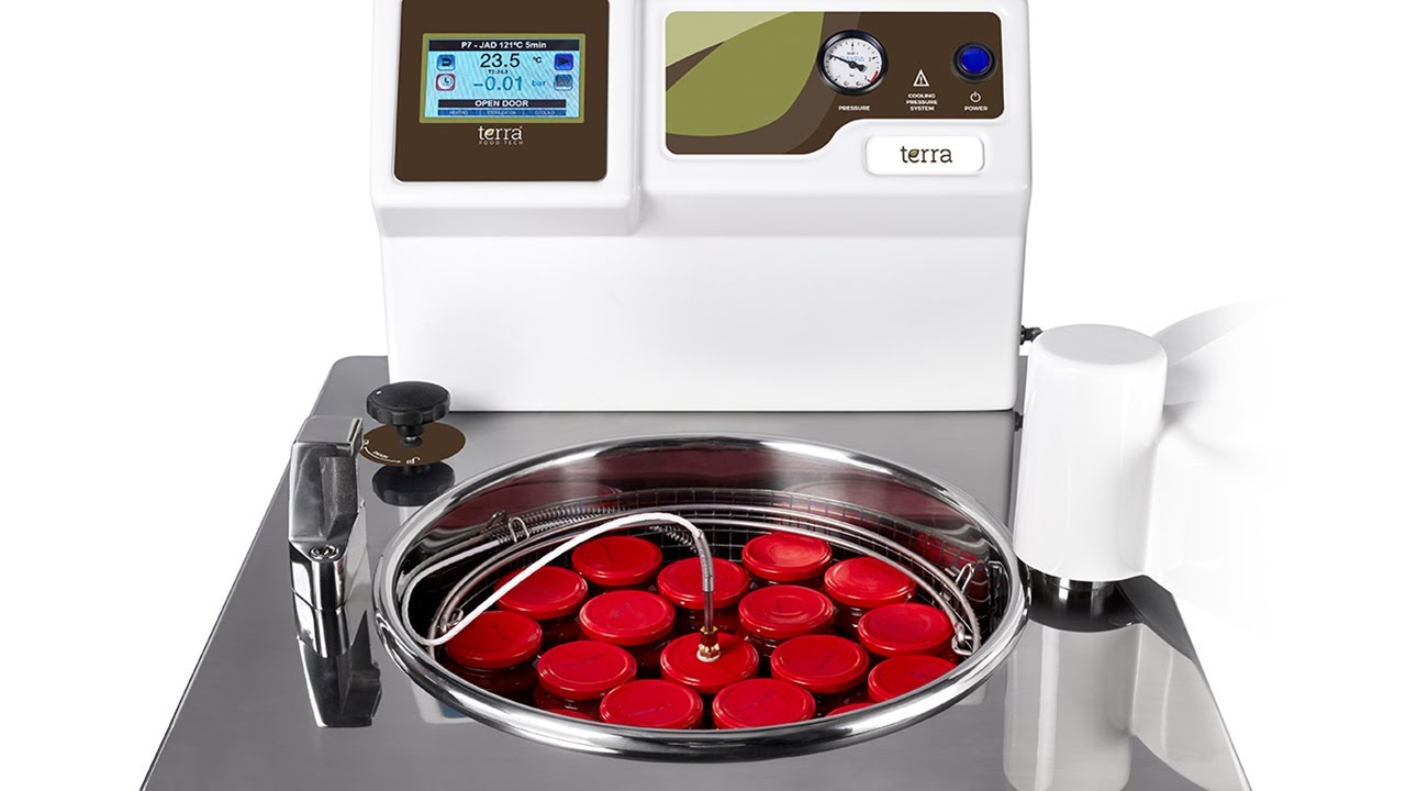 Retort | Autoclave for preserved food | Food sterilizers of 33-175L | TERRA Food-Tech®