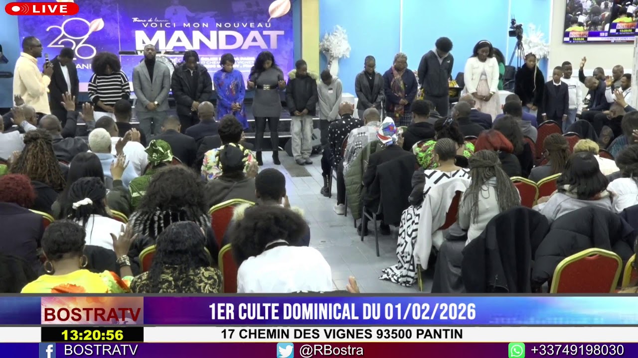 1ER CULTE DOMINICAL DU 01/02/2026
