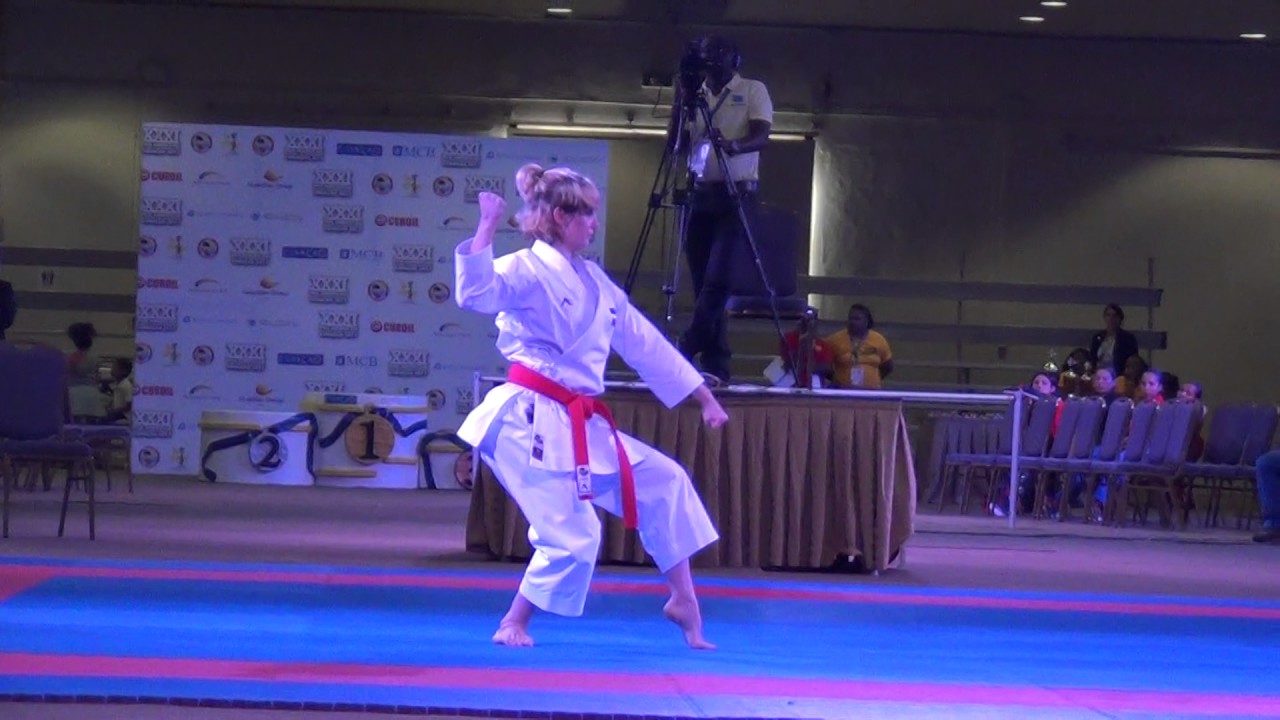 PKF 2017 - Female Kata Final - Dimitrova vs. Kokumai