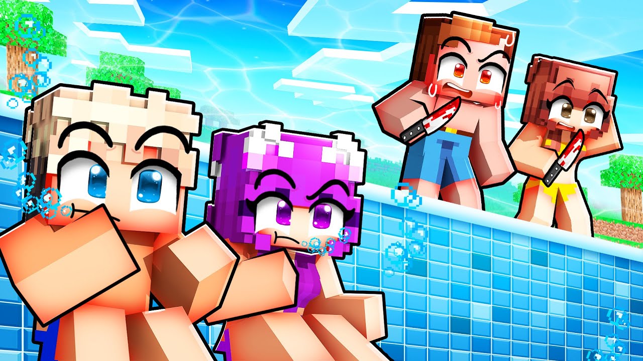 Wir VERSTECKEN uns vor unseren FREUNDEN im WASSERPARK!