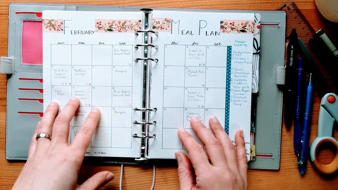 Meal Plan with Me || Dinners + Freezer Cooking | February
