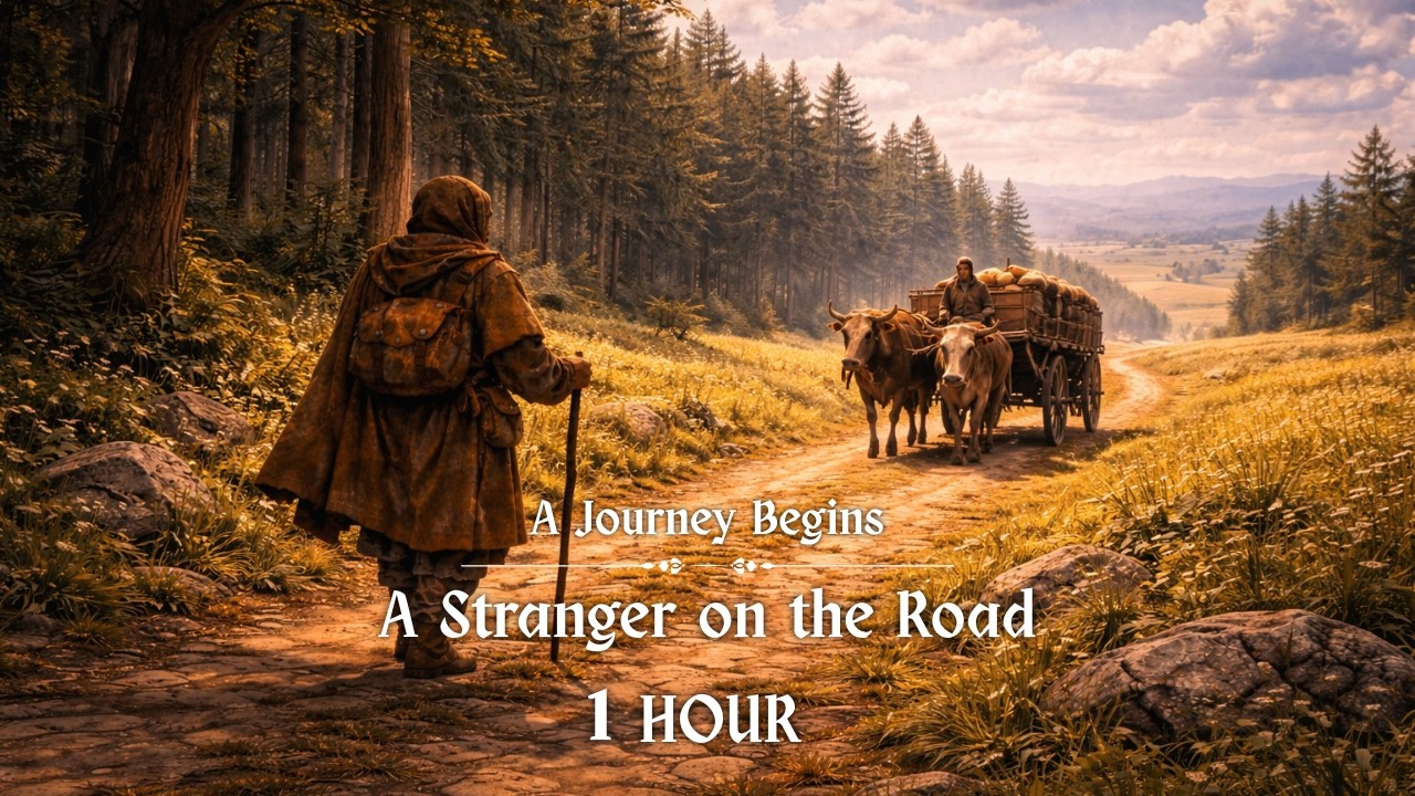 1 Hour | A Stranger on the Road | Gentle Medieval Music | A Journey Begins #7