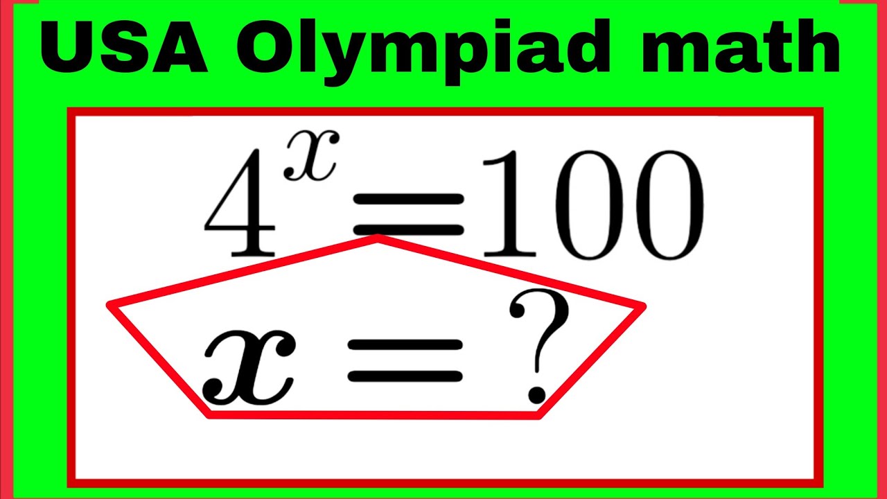 USA A beautiful olympiad math question. Can you solve this? #maths #mathstricks 