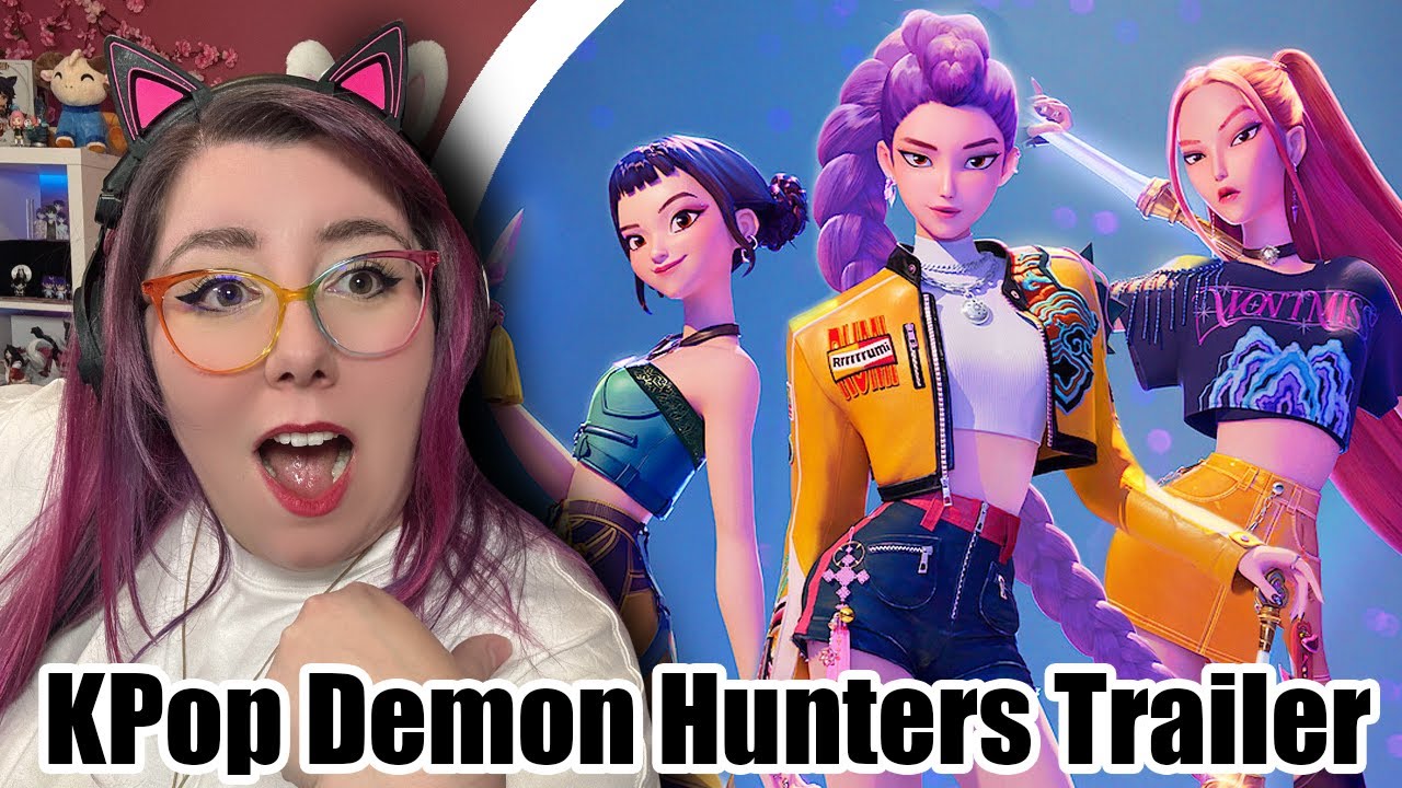 K-POP ВСТРЕЧАЕТ СВЕРХЪЕСТЕСТВЕННОЕ?!?! - РЕАКЦИЯ на трейлер KPop Demon Hunters - Zamber Reacts