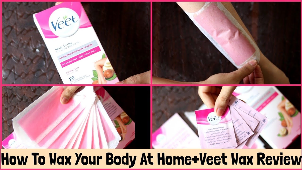 VEET WAX STRIPS REVIEW + DEMO | How to use veet wax strips || AT HOME | HINDI |TipsToTop By Shalini