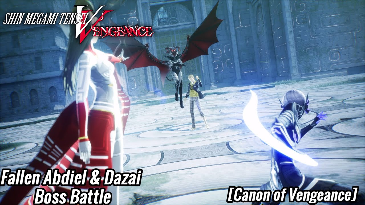 Shin Megami Tensei 5: Vengeance | Fallen Abdiel & Dazai Boss Battle [Canon of Vengeance]