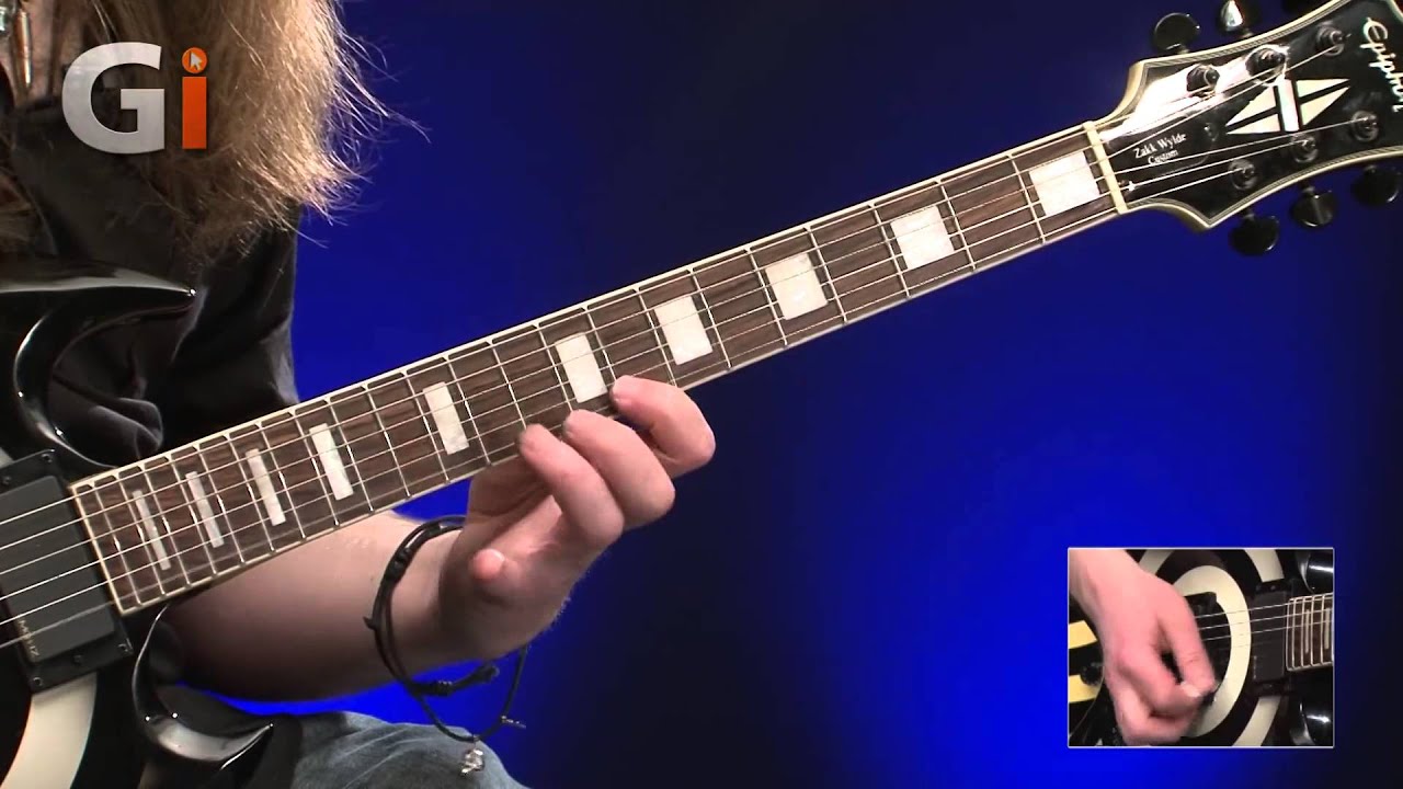Zakk wylde Style Licks Part 3