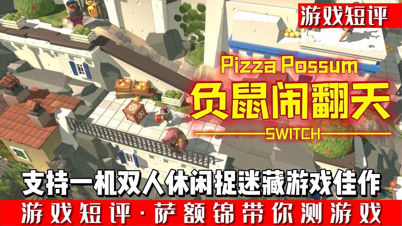 SWITCH支持一机双人休闲类游戏佳作《负鼠闹翻天》
