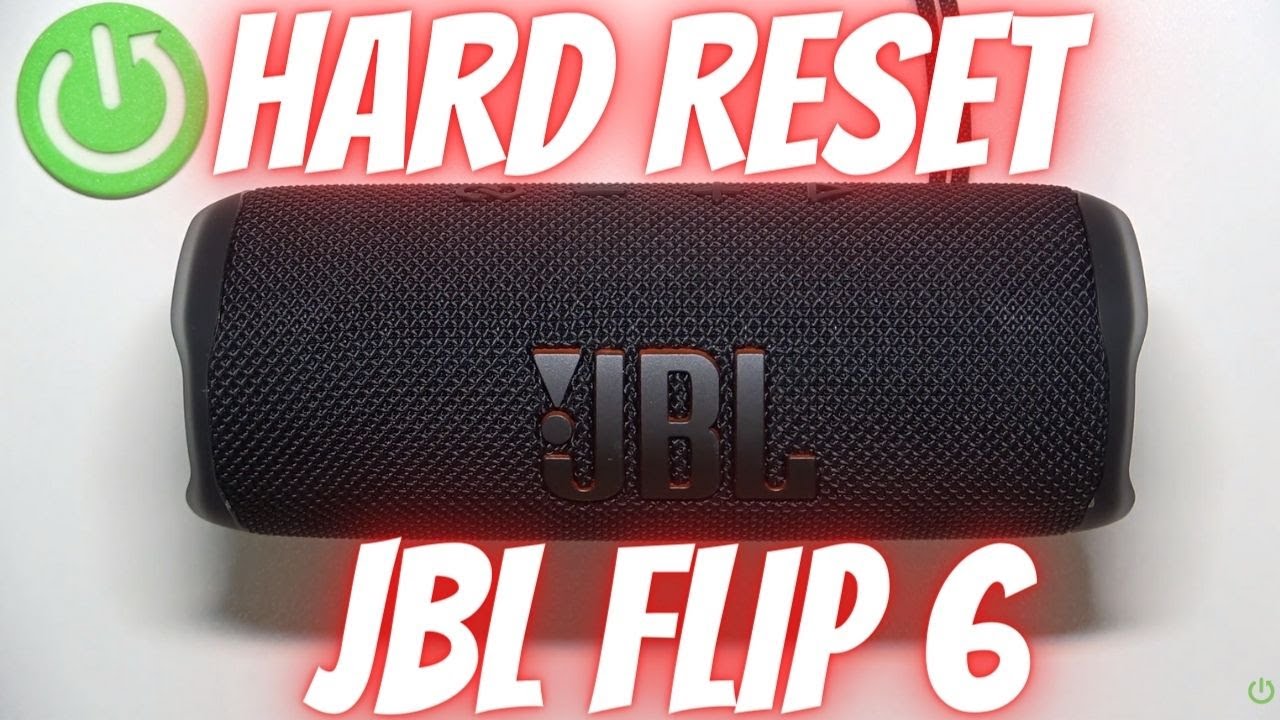 Как выполнить жесткую перезагрузку JBL Flip 6?
