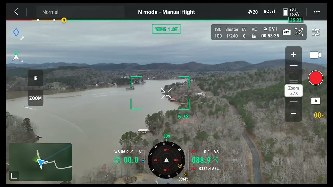 Thermal Drone Deer Survey - Raw Part 1 - DJI Mavic 3 Thermal