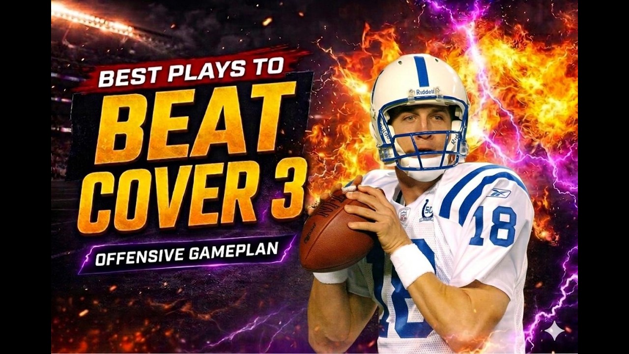 THESE PLAYS ARE GLTICHY AGAINST COVER 3
