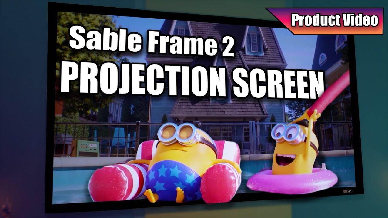 Experience Cinema Quality: Elite Screens Sable Frame 2 Series Video Review