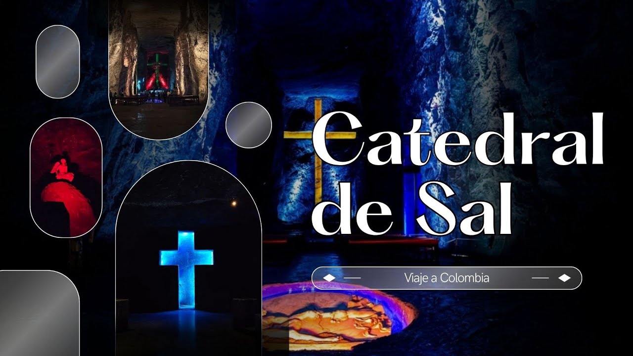 ​VIAJE a 180m BAJO TIERRA ✝️ | Conocí la alucinante CATEDRAL DE SAL en Colombia 🇨🇴