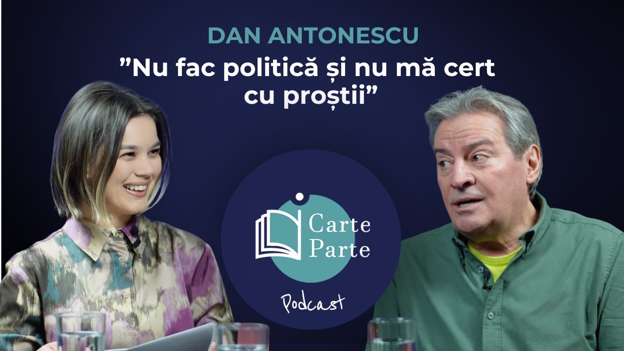 DAN ANTONESCU: „În două ore, vezi fapta, ancheta și pedeapsa” | iCarte, iParte Podcast Ep. 35