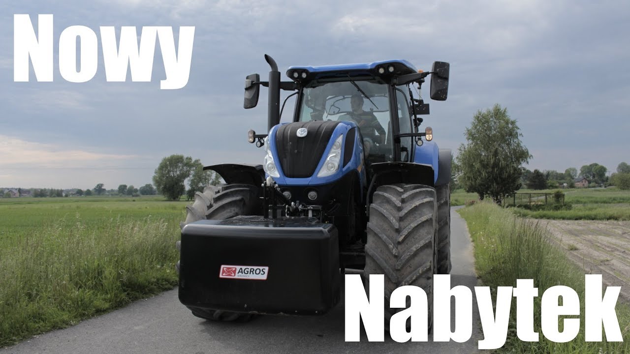 ㋡Nowy Nabytek u Mateusza 2019㋡New Holland T7.260㋡50km/h!㋡SMERF NA DRODZE㋡