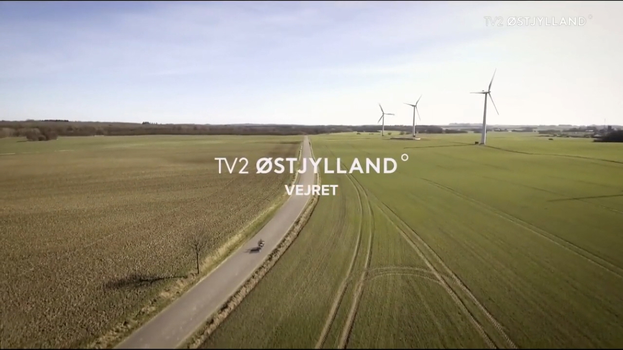 TV2 &Oslash;STJYLLAND VEJRET intro (2017)