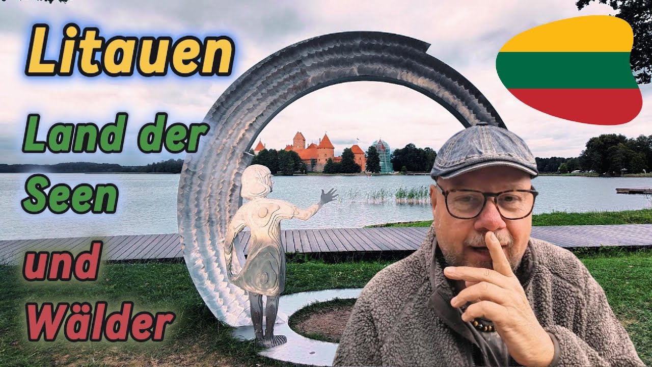Litauen #1/ Land der Seen und Wälder/Camping am See/ Wasserburg im See