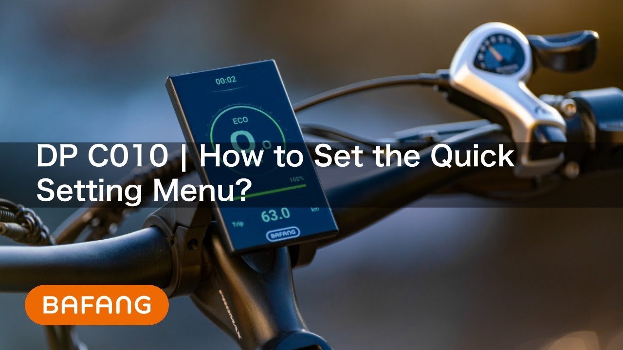 DP C010 | How to Set the Quick Setting Menu?