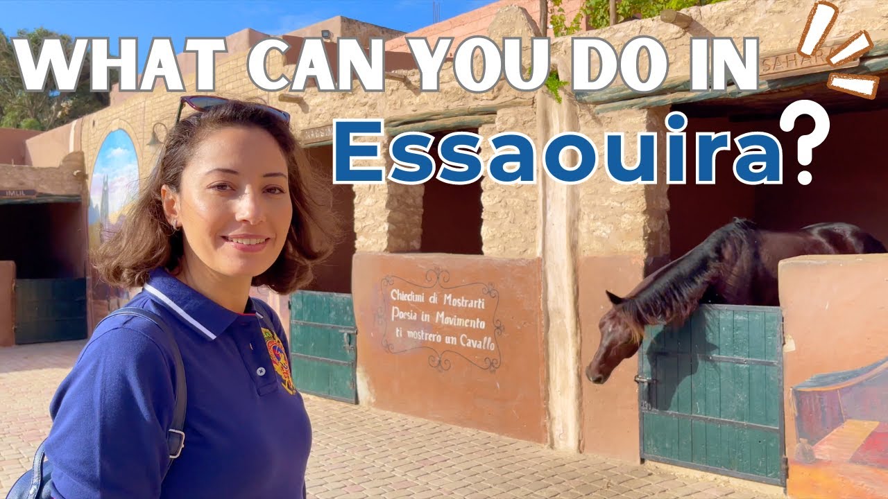 Fun day in Essaouira, Morocco |4K|