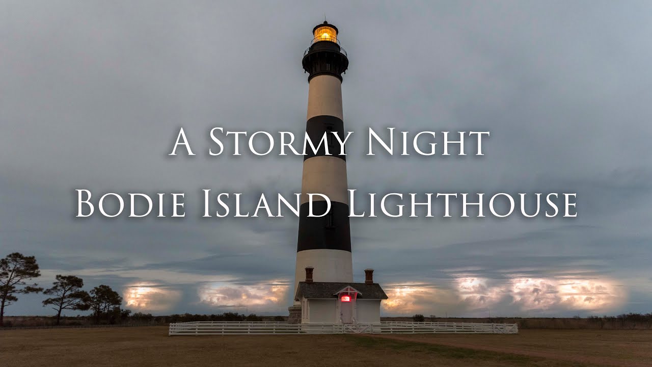 A Stormy Night At  Bodie Island Lighthouse - Cape Hatteras National Seashore