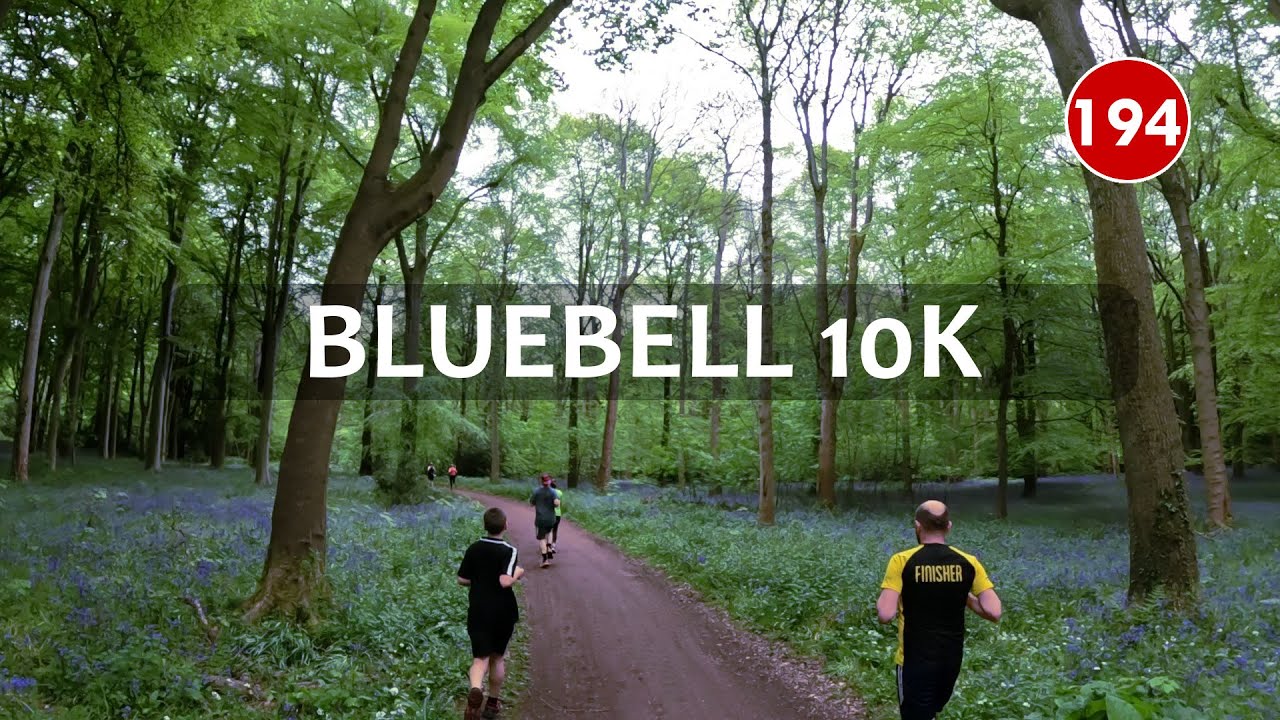 Treadmill Virtual Run 194: Bluebell 10K, Dalkeith Country Park, Scotland, UK