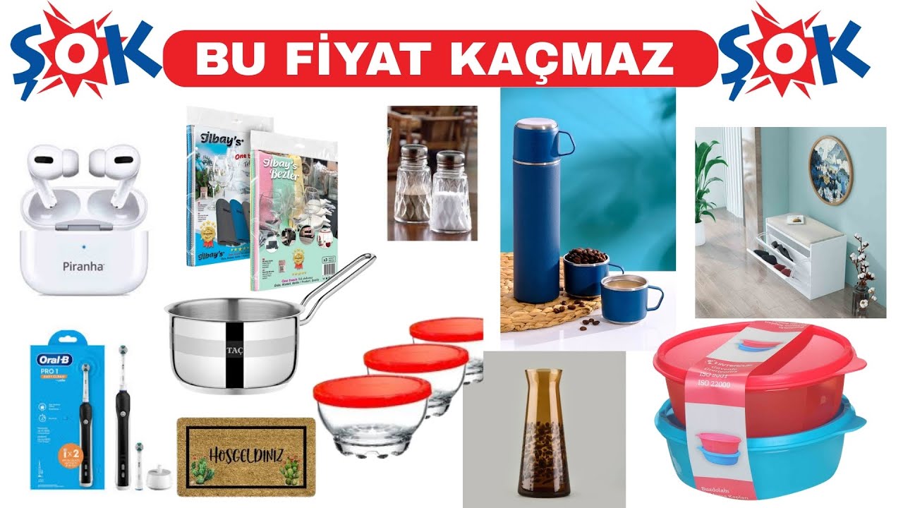 ŞOK 07–13 Ocak Aktüel Ürünler | Ev Hanımlarının En Sevdiği Uygun Fiyatlı Ürünler