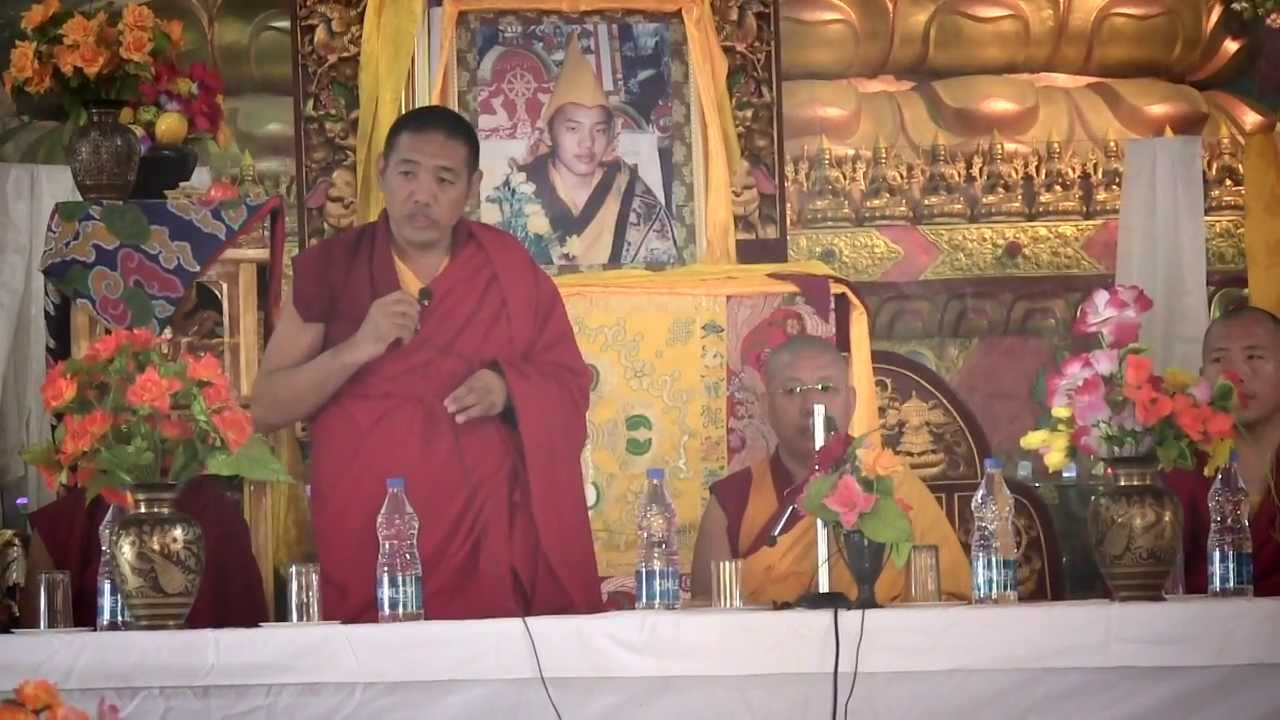 Lama Thupten Phurbu visits to Shar Gaden part 1