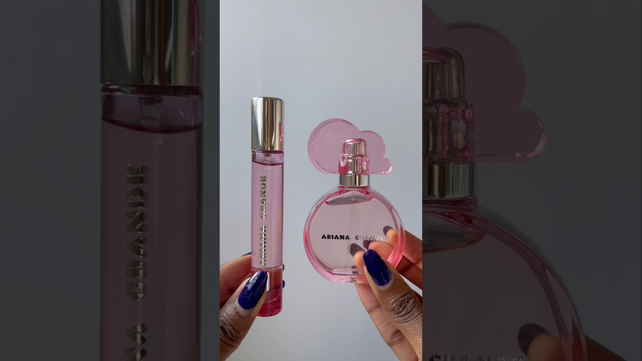 Ariana Grande Cloud Pink Mini & Travel Size: Perfect On-the-Go Fragrance! ☁️💗 #MiniPerfume