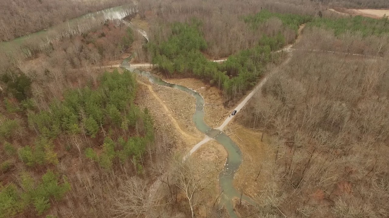 Drone footage from Hatchery Creek