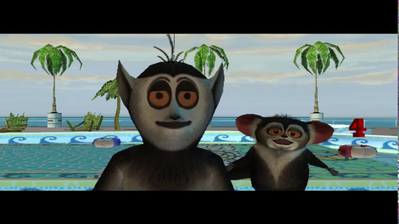 Madagascar - Minigames Shuffleboard (PS2-PCSX2)