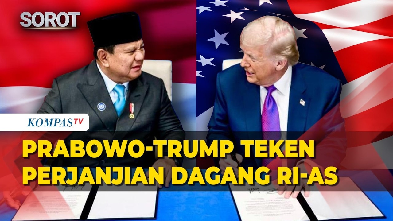 Detik-Detik Presiden Prabowo dan Trump Teken Kesepakatan Dagang Tarif Resiprokal 19 Persen!