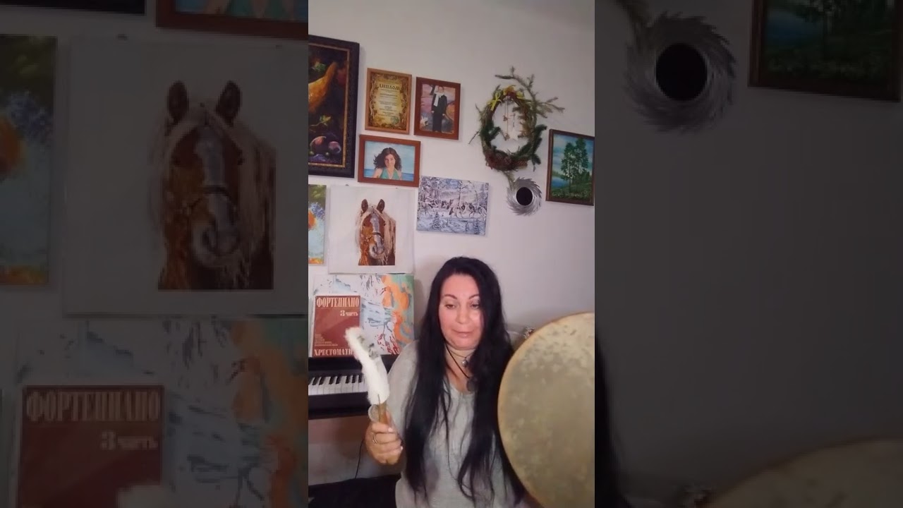 Секреты шаманизма. Ритмы шаманского бубна.#обучениемагии #шаман #шаманскийбубен
