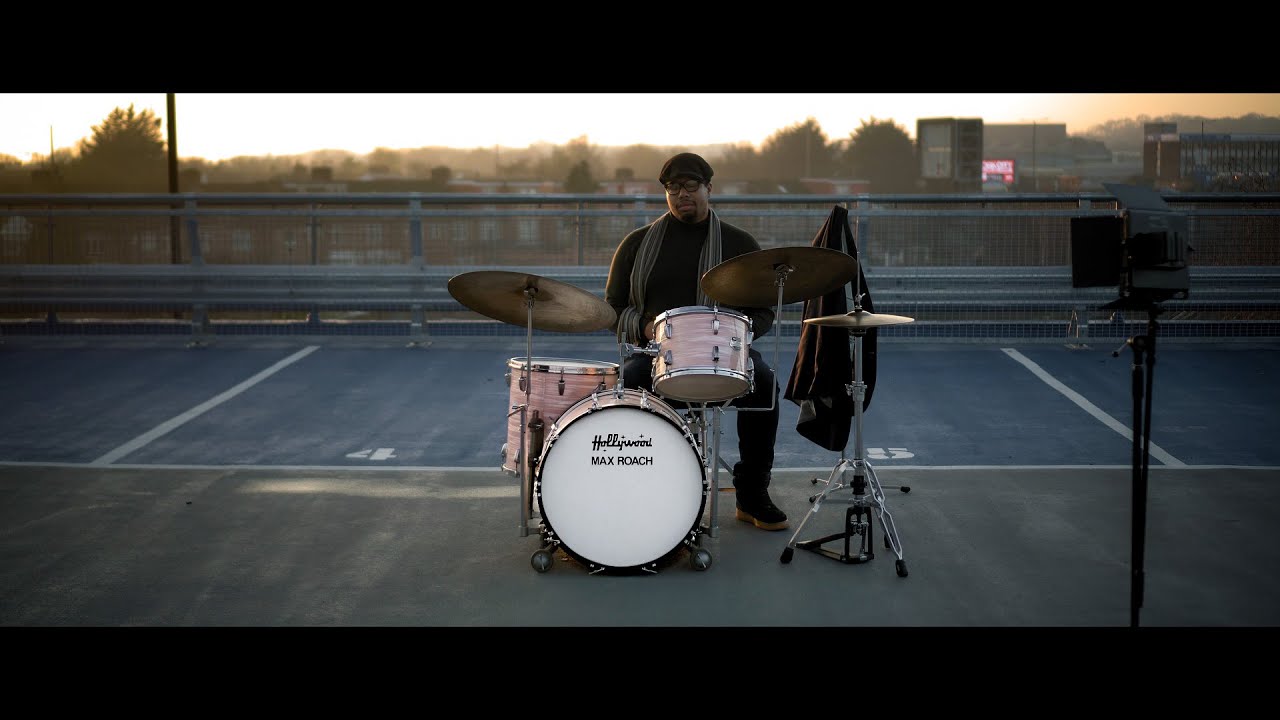 In Memory of Max Roach: Hollywood Meazzi Drum Kit On Wheels