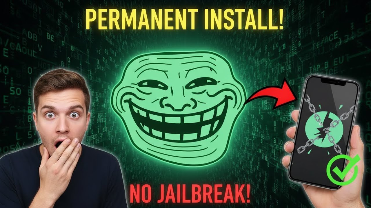 🚨 TrollStore PERMANENT installieren auf JEDEM iPhone! (Endlich!)