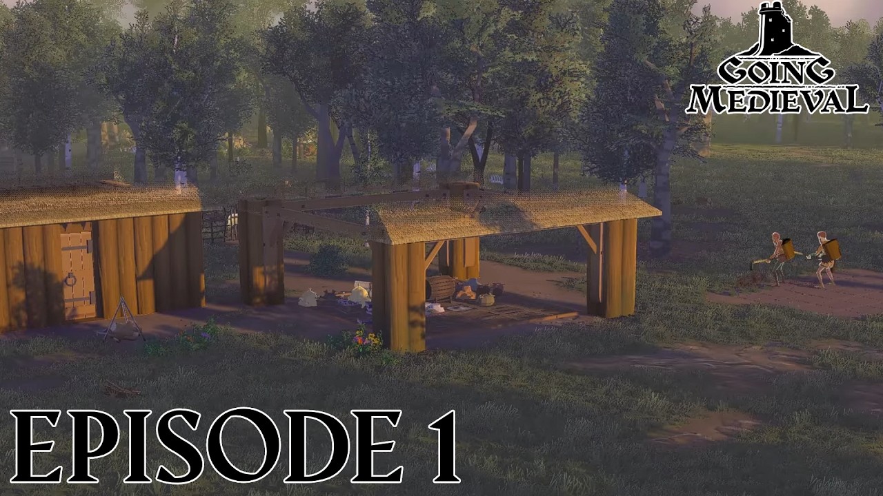 THE NEW RIMWORLD? Ep 1 Going Medieval (1.0 Full Release)