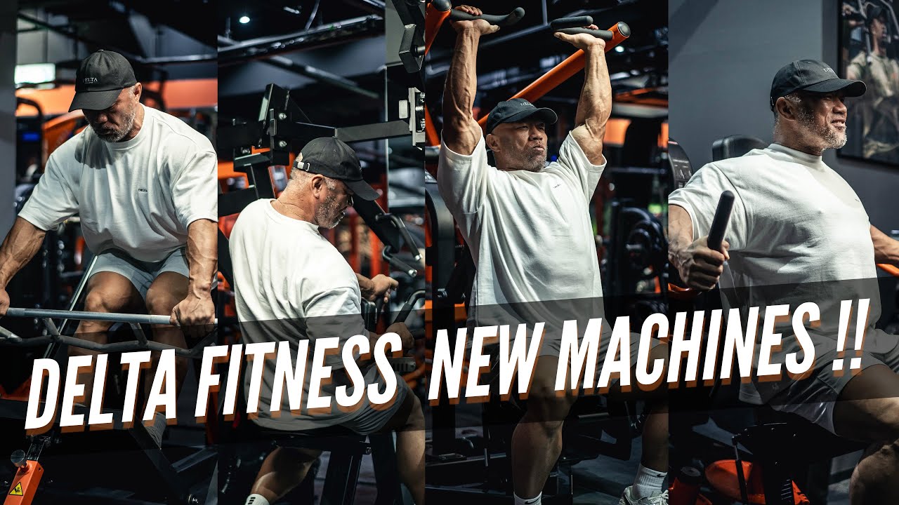 【国内最大級ジム】DELTA FITNESSの新マシン達をガッツリ触ってみた！