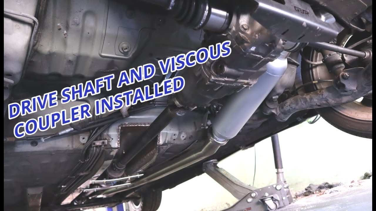 Tim's AWD Civic EM2 Gets the VC drive shaft mounted and fuel system