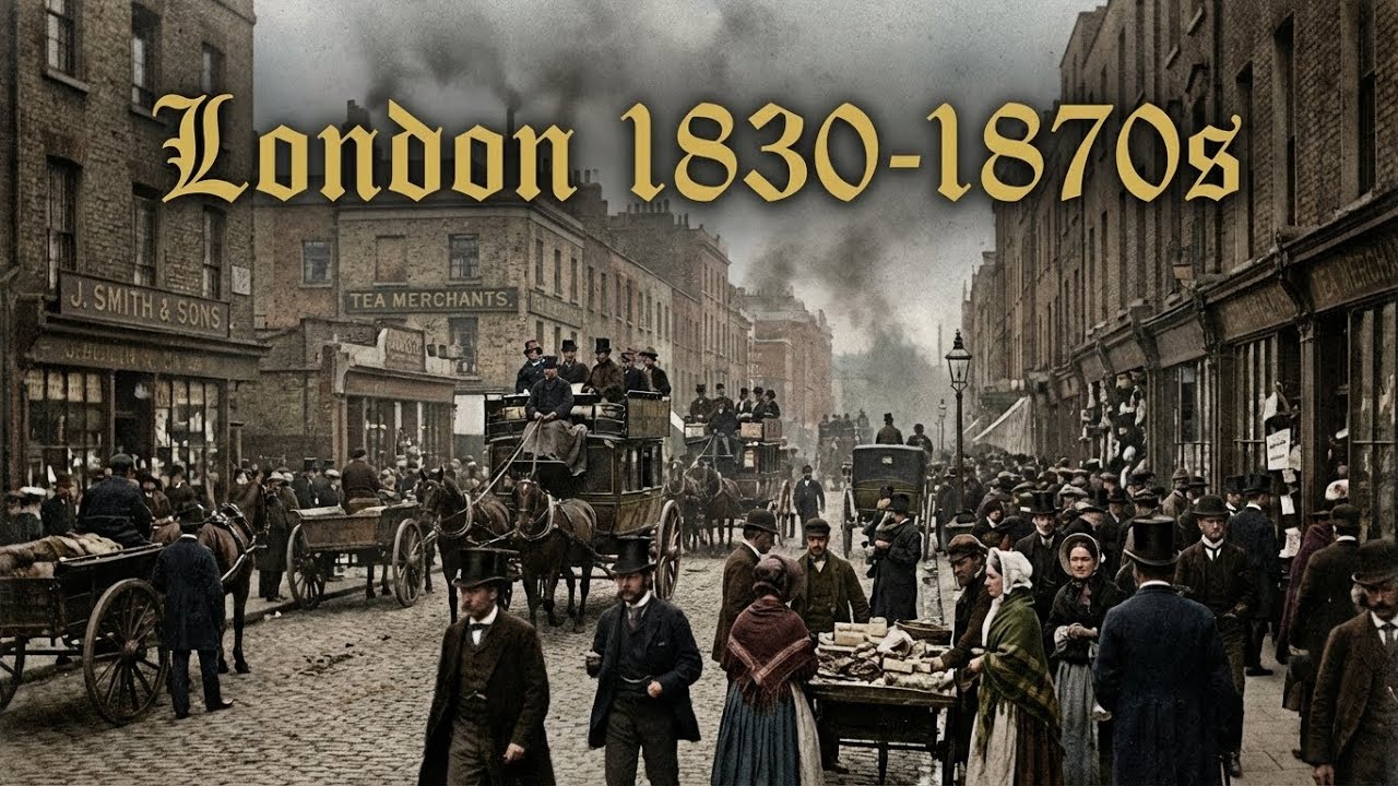 London 1830&ndash;1870s (AI Reconstruction)