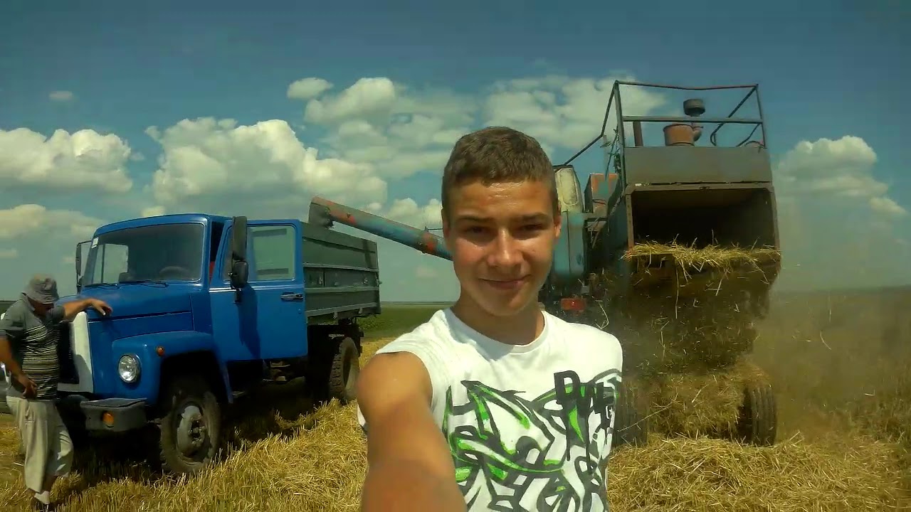 Збір врожаю ячменю 2019