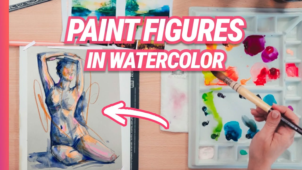 Paint EXPRESSIVE Figures in Watercolor With Ease (Live Workshop)