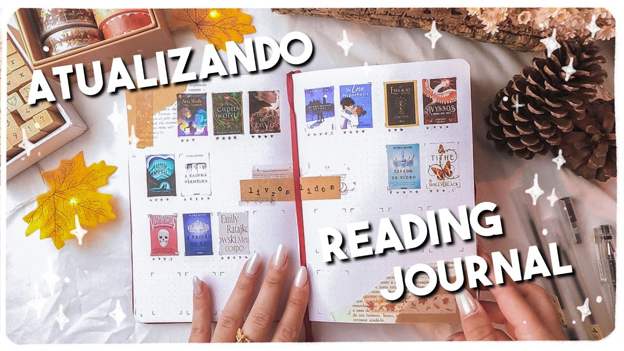 Organizando meu reading journal 2022 e falando sobre as leituras de agosto e setembro! 🍂