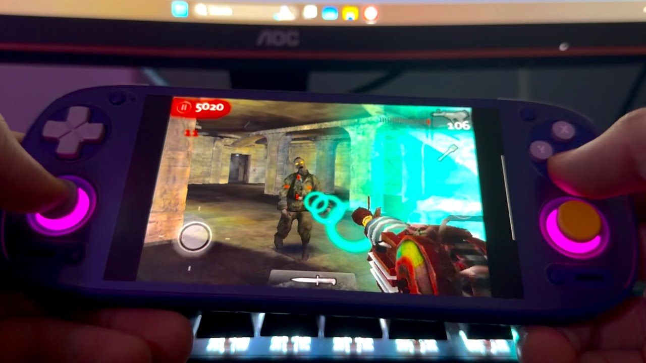 COD Zombies iOS Running on Retroid Pocket 5 w/ Controls ANDROID 