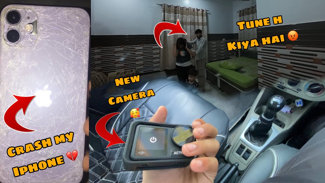 Crash my iphone 💔 | New Camera 🥰 