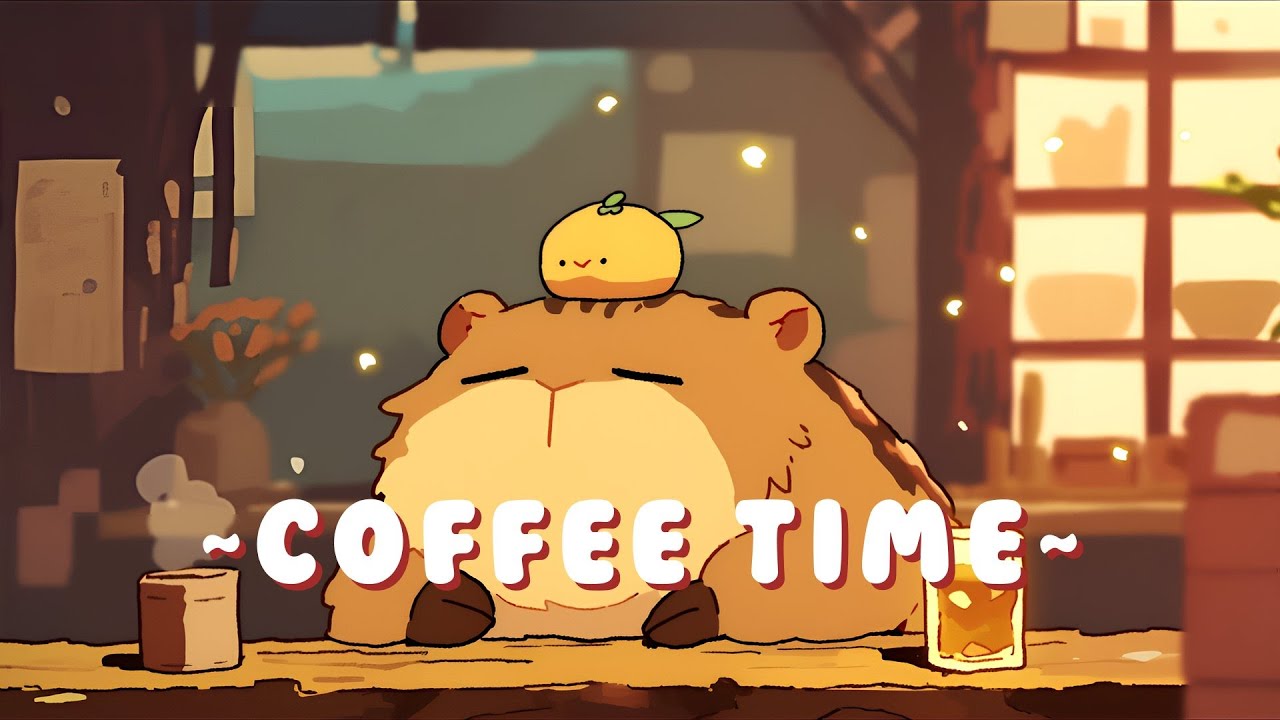 [Full Hour] Capybara Beats & Lofi - Relaxing Tunes Collection ~ Soothing Ambiance ~ 🦫 📝
