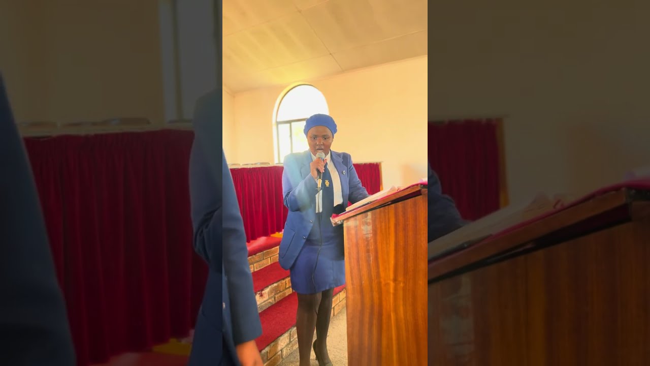 Sis Akhona Toto - Thembalethu Society Wesley Guild Praise and Worship segment.