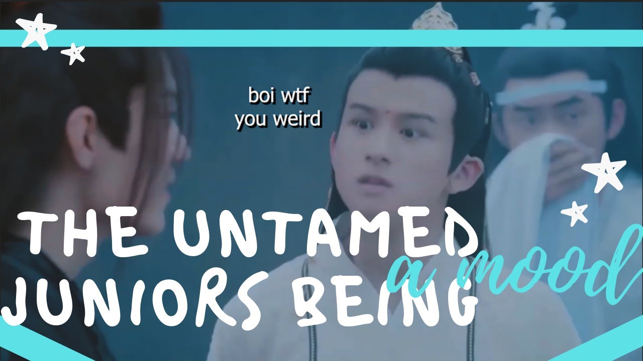 the untamed juniors being a mood | 陈情令